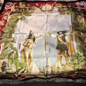 Hermes Le Canada Scarf